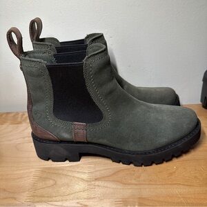 Ariat Wexford Lug Waterproof Chelsea Boot 11B Forest Night Leather Workwear